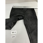 Free People Womans Pull On Leggings 4 Black Soft Shiny Photo 5