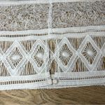 Miguelina Eloise Riviera Mayan Lace Floral Sheer Crop Top Size XS/S White Photo 4