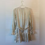 Michael Kors  Paisley Print Long Sleeve Belted Mini Dress Photo 7