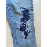 True Religion Jeans Womens Sz 32 Cameron Slim Boyfriend Blue Embroidered Y2K Photo 5