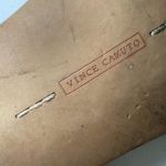 Vince Camuto Vazista Brown Leather Gold Studded Slide Sandals Size 8 Photo 7