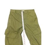 Madewell The Barrel-Leg Utility Pant in Garment-Dyed Twill Green Size 6 Photo 4
