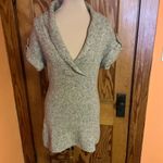 Y2K Xhilaration Knit Sweater Top | Cowl Neck Short Sleeve Tan Size M Photo 6