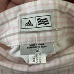 Adidas  Pink Tan Plaid‎ Golf Skort Size 12 Photo 4