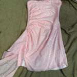 Lucy in the Sky Sequin Strapless Dress Photo 0