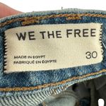 Free People NWT  We The Free Risk Taker Raw Hem Straight Leg Jeans Chance Size 30 Photo 2