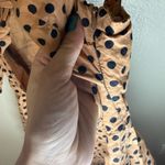 Revolve Majorelle Lilly Mini Dress in Tan & Black Dot Photo 3