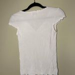 & Other Stories & Other Stories Ribbed V neck Shirt Photo 8