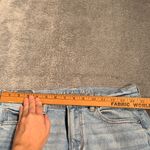 American Eagle  Outfitters Light Blue super high rise Straight Leg Jeans Photo 8