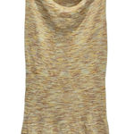 Anthropologie Moth Sleeveless Space Dye Draped cowl Neck Tunic‎ Dress small Orange Photo 0