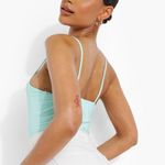 Boohoo Aqua Double Layer Bodysuit Photo 1