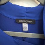 Cable and Gauge  NEW Tied Ribbon Puff Sleeve Plus Top Size 3X Photo 2