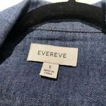 Evereve Alexa Jean Cotton Blazer in Blue Small Photo 5