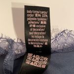 Victoria's Secret night gown lace trim L purple Photo 7