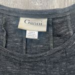 Ganni Grey Charcoal Grey Winter Threaded Trails Dress Photo 4
