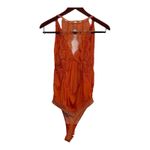 Free People Intimately  Coralina Bodysuit NWT Womens S Coral Lace Boho Festival Photo 1