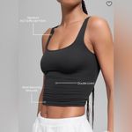 Alo Yoga  NWT Softsculpt Precision Tank Top in Black Size S Photo 2