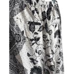 Anthropologie ett:twa Glencairn Cropped Wide-Leg Trousers Black & White Size XL Photo 8