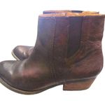 Nine West Vintage American Collection Bootie Size 8 Brown Western Photo 4