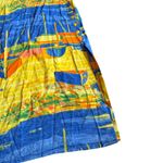 Jams World Low Tide Beach Sailboat Boat Print Dress Maxi Short Sleeve Sz Medium Photo 7