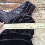 Tadashi Shoji TADASHI Velvet Tiered Skirt Corset Top Dress Set Witchy Whimsigoth Y2K Size S Photo 8