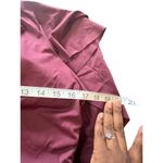 Halara  Maxi Dress Cape  Draped Ruffles Padded Tie Back Side Slit Unique Formal Photo 7