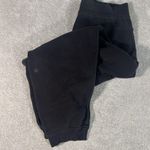 Lululemon Women Jogger Pants Braided Detail High Rise Tapered Black Sz 6 Photo 0