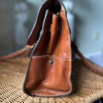 Patricia Nash Vienna Brown Leather Satchel Photo 2