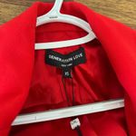 Generation Love  Womens Leighton Crepe Blazer XS NWT $385 Double Breasted‎ Red Photo 4