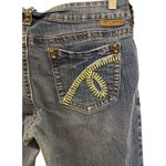 TUFF Cowgirl Low Rise Jeans Size 30 Dark Wash Denim‎ Blue Photo 3