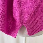 Lumière New Boxy Pocket Pullover Sweater Pink Photo 9