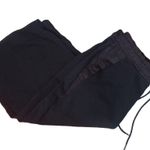 Nike black gaucho thicker sweatpants size medium Photo 4