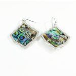 Kendra Scott  Kirsten Abalone Earrings in Silver Photo 1