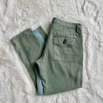 frame denim Frame Le Beau Mixed Media Green & Denim Jeans, 29 Photo 1