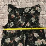 Papaya Ruffle Front Floral Print Blouse S Boho Fairycore Floral Summer Coquette Photo 4