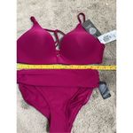 Vince Camuto New. Fuchsia bikini set. L-top/S-bottom. Retails $154 Photo 7