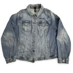 Disney  Nightmare Before Christmas Jacket Womens 3 Blue Denim Simply Meant To Be Photo 11