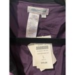 Coldwater Creek NEW  Jacket Womens Large 100% Silk Embroidered Sequin Indie Boho Photo 7