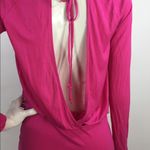 Haute Hippie  Low Open Back Long Sleeve Mini Dress Photo 3