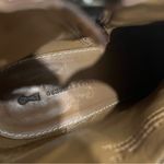 Anthropologie Schuler & Sons  Brown Leather Studded Heeled Ankle Boot Size 6 Photo 9