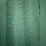 Alfred Dunner  M popcorn knit sequin pullover top with keyhole opening. Photo 4