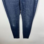 Eileen Fisher Women’s Blue Cotton Blend Pull On Jeans Jegging Size XXS Designer Photo 3