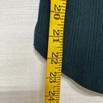 Free People  Dark Teal Sheer Ruffle Sleeve Top Photo 4