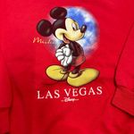 Disney store Vintage Mickey Mouse Las Vegas Sweatshirt Size Large Photo 1