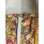 Akemi + Kin Anthropologie Shirt Women 0 Yellow Embroidered Floral Top Bohemian Photo 7