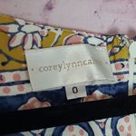 Anthropologie ANTHRO COREY LYNN CALTER SUGARED DRESS FIT AND FLARE CAP SLEEVE LINED BOHO 0 Photo 8