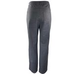 St. John  Women's Black High Waisted Flared Bootcut Trousers Dress Pants Size 6 Photo 2