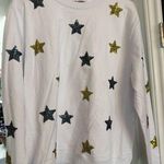 Sparkle city sequined sweat shirt White Size XL Photo 0