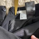 H&M  Black Pencil Skirt Softly Structured Bodycon With Exposed Zipper Size 8 Photo 5