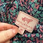 BANJANAN Marion Floral Bow Lilac Ruffled Midi Dress Sz XS Purple Photo 6